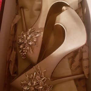 Badgley mischka bridal shoes
